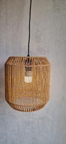 Lampa wisząca ratanowa Boho