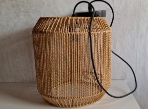 Lampa wisząca ratanowa Boho