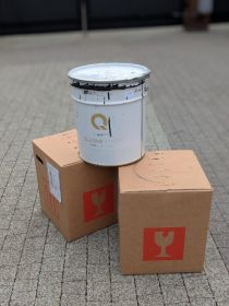 Tynk silikonowy czarny 2x 25 kg sprzedam