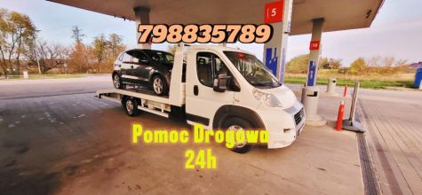 Laweta, pomoc drogowa, holowanie 24h /7dni
