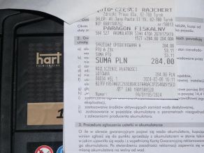 Akumulator Hart 12V 52AH 470H