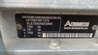 Sprzedam przyczepkę samochodową firmy anssems