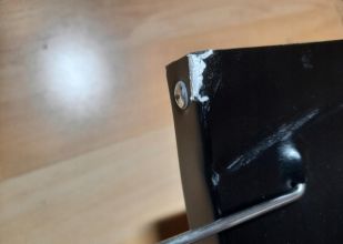 Suszarka ścienna składana na pranie czarna