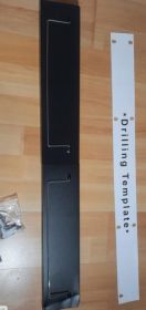 Suszarka ścienna składana na pranie czarna