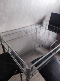 Stół szklany 120x75