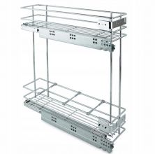 Cargo boczny Emuca L-450 srebrny