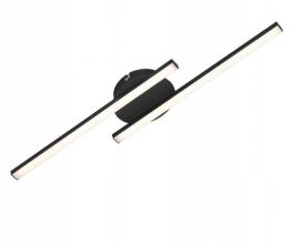 BRILO lampa sufitowa 480lm czarna