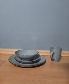 Zestaw naczyń MÄSER dla 6 osób zielony