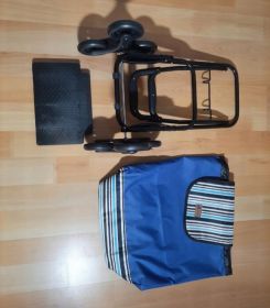 Wózek na zakupy Vounot niebieski