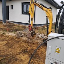 Usługi minikoparką