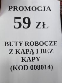 Promocja obuwia roboczego