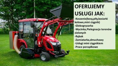 Usługi ogrodnicze Glebogryzarka , porządkowanie...