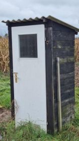 Wc, toaleta budowlana wychodek