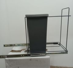 Elletipi Kosz na śmieci z prowadnicami 24l 1szt.