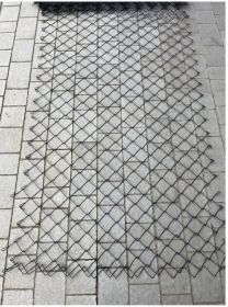 Siatka ogrodzeniowa pleciona 1 m x 10 m, ANTRACYT