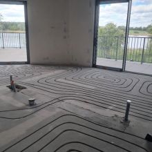 Frezowanie w betonie pod ogrzewanie podłogowe