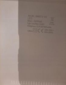 Lampa Plafon Bluetooth LED biały