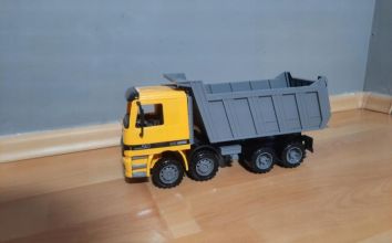 Samochód Wywrotka żółta