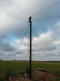 Wyciąg linowy do obornika