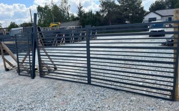 Brama dwuskrzydłowa