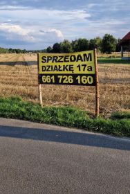Sprzedam działkę 17 ar