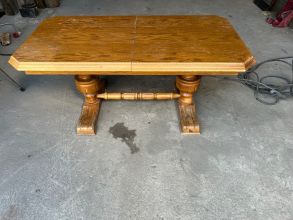 Dębowa ława stolik