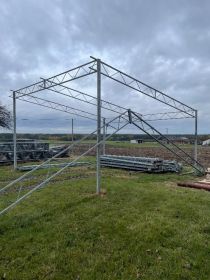 Kratownice ocynkowane na wiaty garaże hale