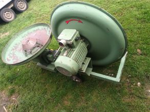 Dmuchawa do zboża wentylator do przedmuchu silosa 3,5-11kW