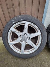 Sprzedam alufelgi 17 wraz z oponami
