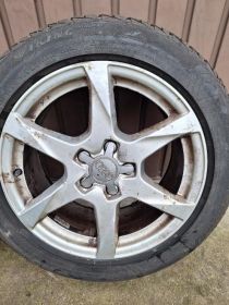 Sprzedam alufelgi 17 wraz z oponami