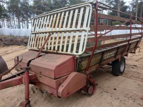 Przyczepa samozbierająca Krone HS-3