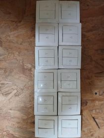 Sprzedam gniazdka roletowe, gniazdka i wlaczniki elektryczne