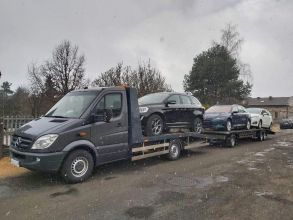 Auto laweta - auto holowanie Pomoc drogowa - kraj zagranica