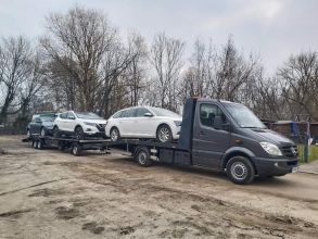 Auto laweta - auto holowanie Pomoc drogowa - kraj zagranica