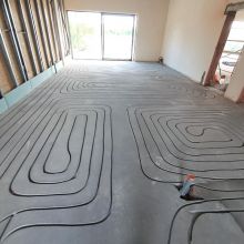 Frezowanie w betonie pod ogrzewanie podłogowe