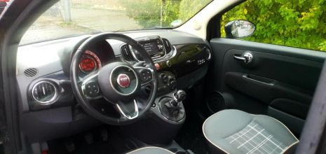 Fiat 500 1.2 69km 2016r Lift Chrom Alu Klima Panorama...