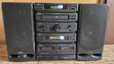 Wieża AKAI AC-MX92 wraz z kolumnami