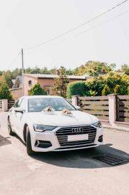 Podwiozę do ślubu pięknym Audi A6 C8, kolor biała...