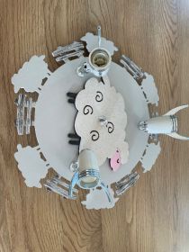 Żyrandol plafon owieczka