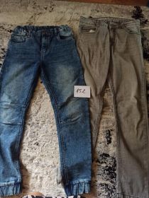 Ubrania 146-152 dla chlopca i kurtki zimowe