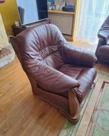 Meble na sprzedaż (meble kuchenne, sofa, fotele, stół)