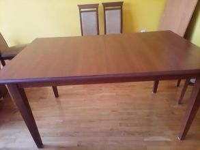 Meble na sprzedaż (meble kuchenne, sofa, fotele, stół)