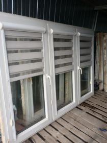 Okna plastikowe białe