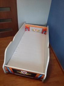 Łóżko dziecięce straż pożarna