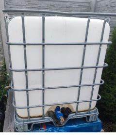 Zbiornik mauzer 1000l po wodzie