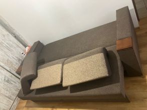 Sofa rozkładana z funkcją spania