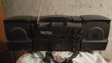 Radiomagnetofon oraz kasety