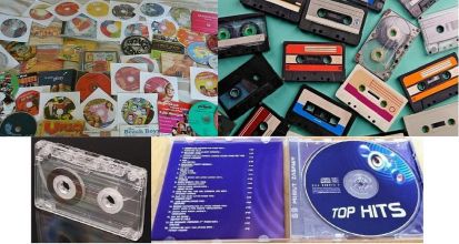 Kasety magnetofonowe, płyty CD odbiore zbędne