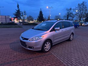 Mazda 5 benzyna 2.0 Trzeci Właściciel od Nowości