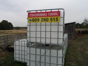 Zbiorniki 1000 Litrów, Beczki Mauzer, RSM, ON